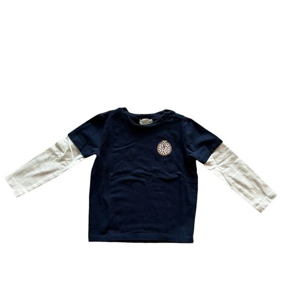 Miles the Label Miles, 2T Little Boy's All Dressed Twofer Long-Sleeve T-Shirt - Picture 2 of 3
